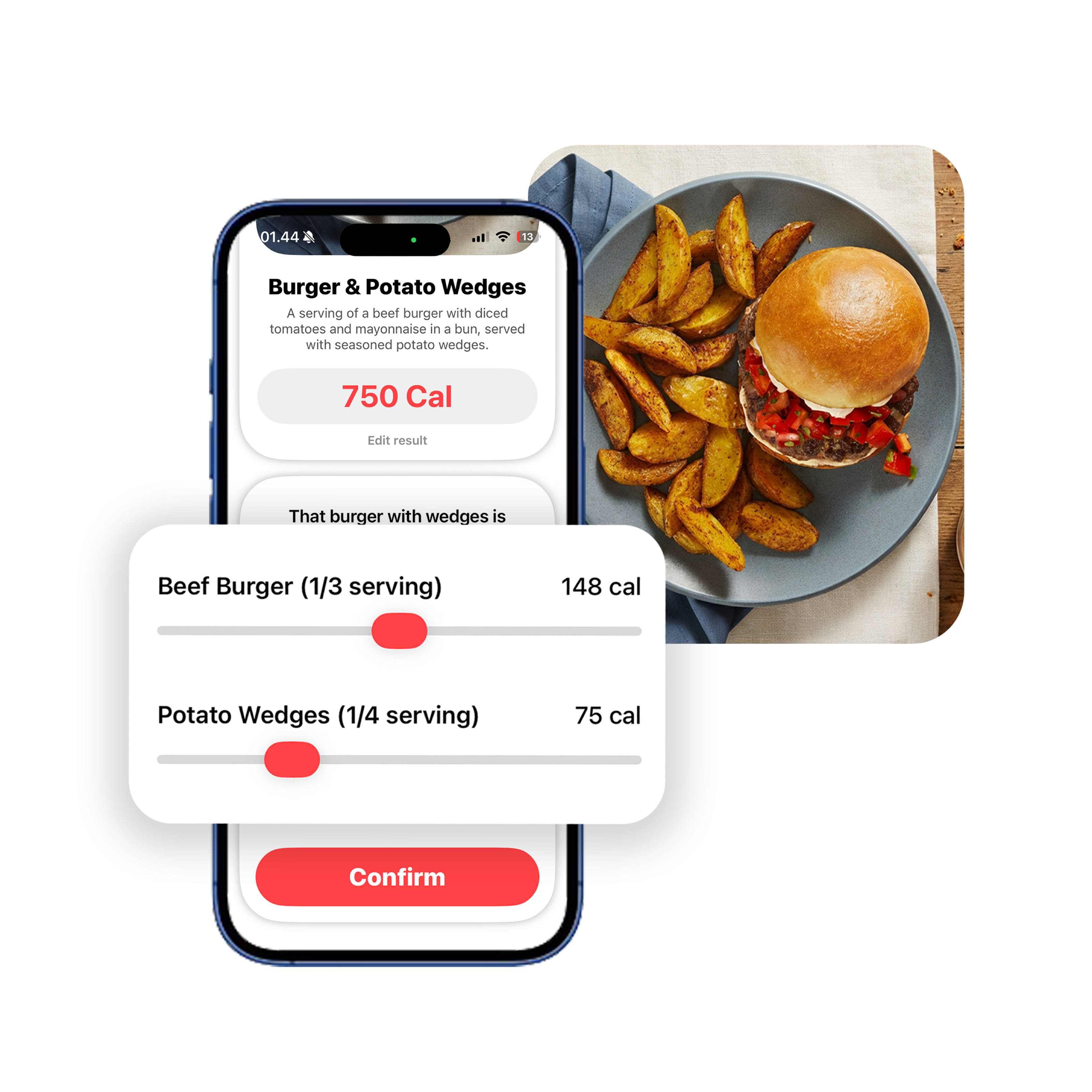 Cheatr portion slider